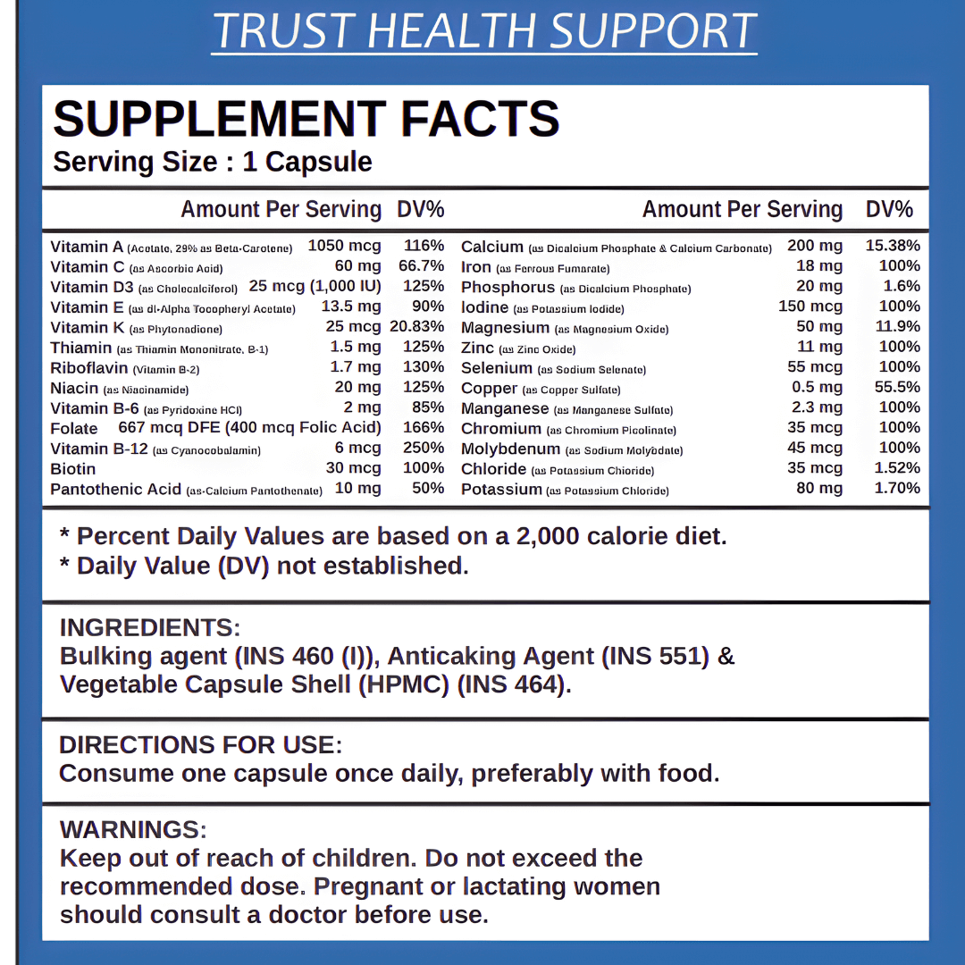 Daily Multivitamin Capsules