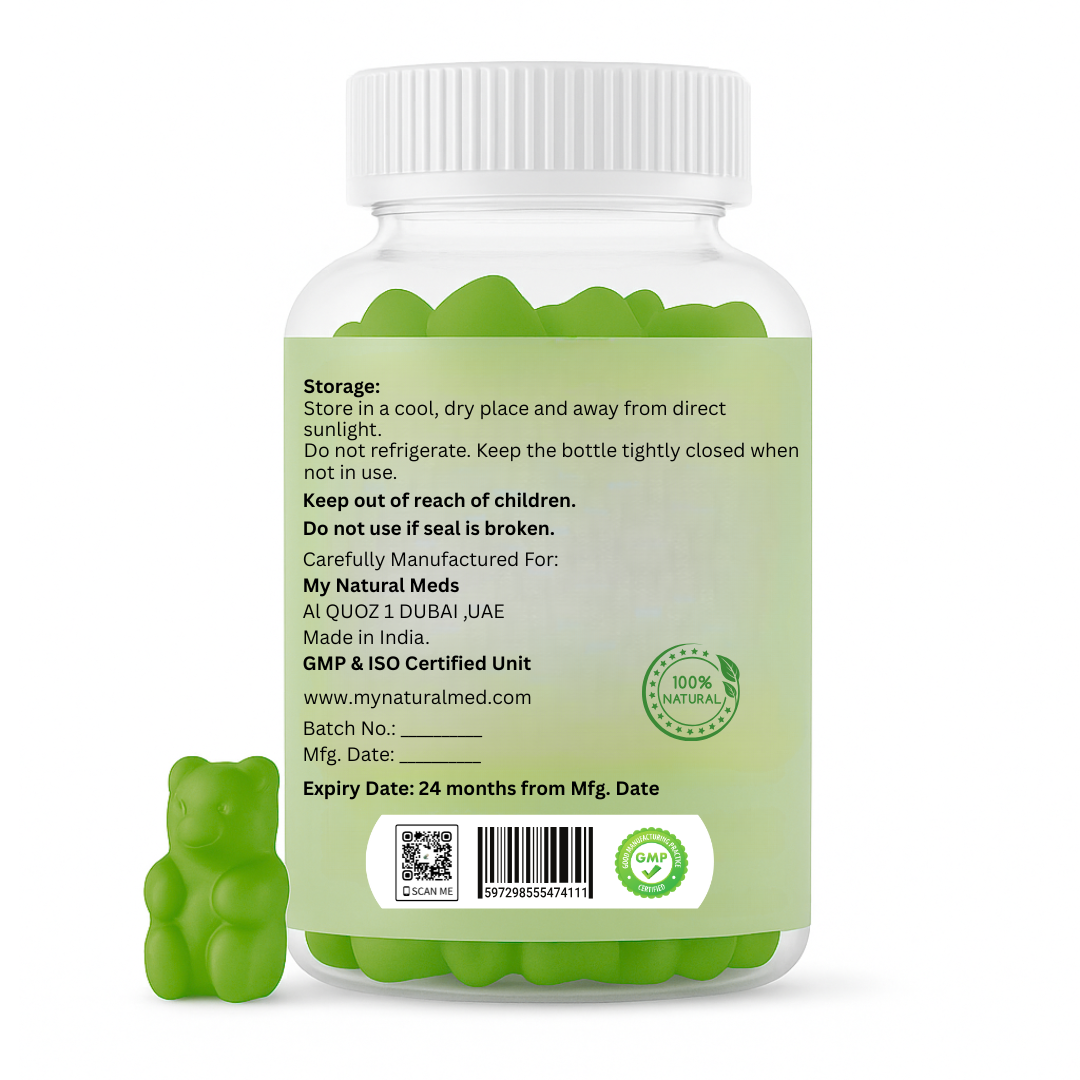 Retinol Whole Food Gummies – Green Apple