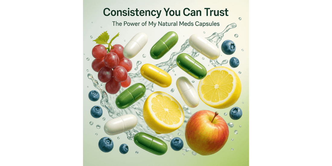 Consistency You Can Trust – The Power of My Natural Meds Capsules