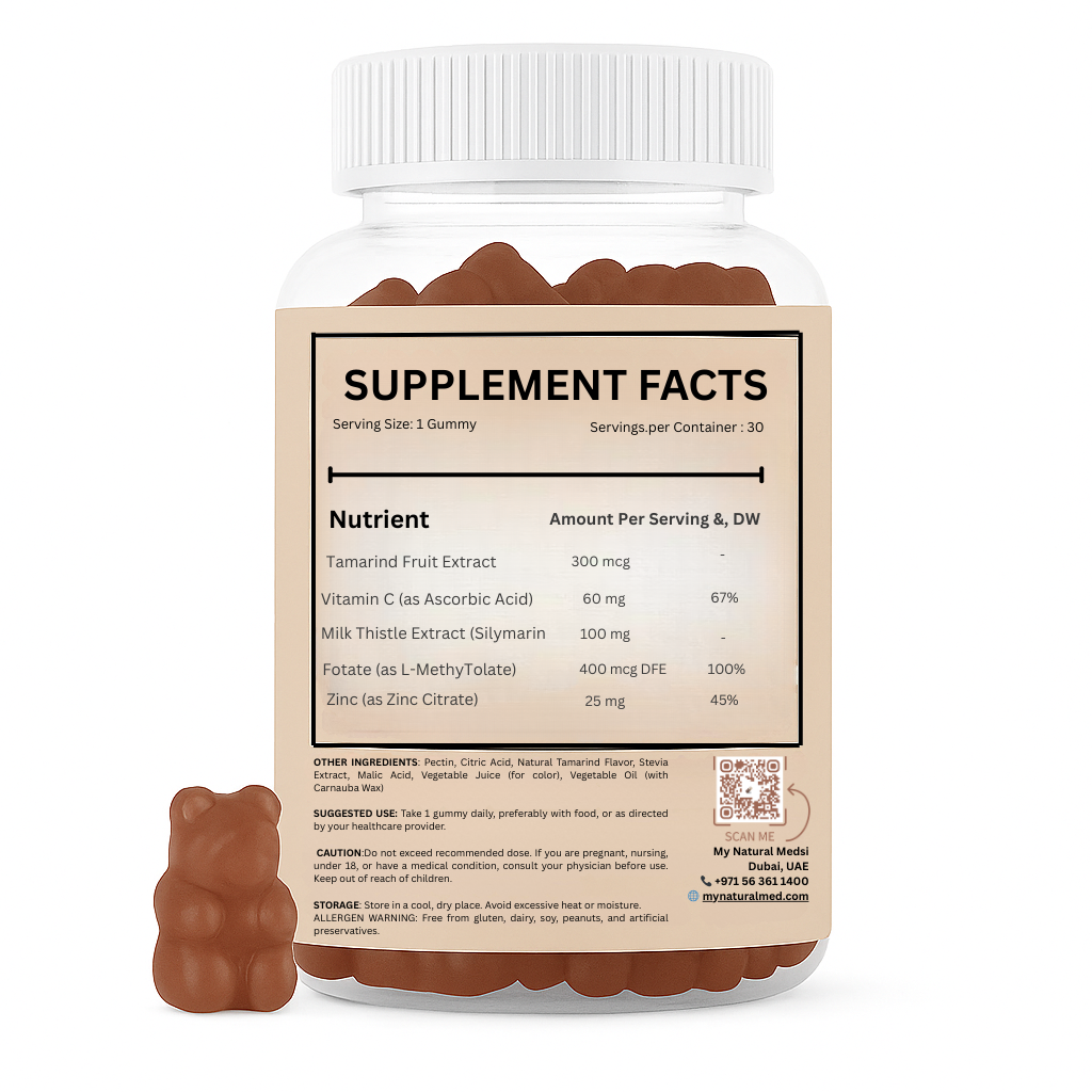 Glycolic Acid Whole Food Gummies – Tamarind