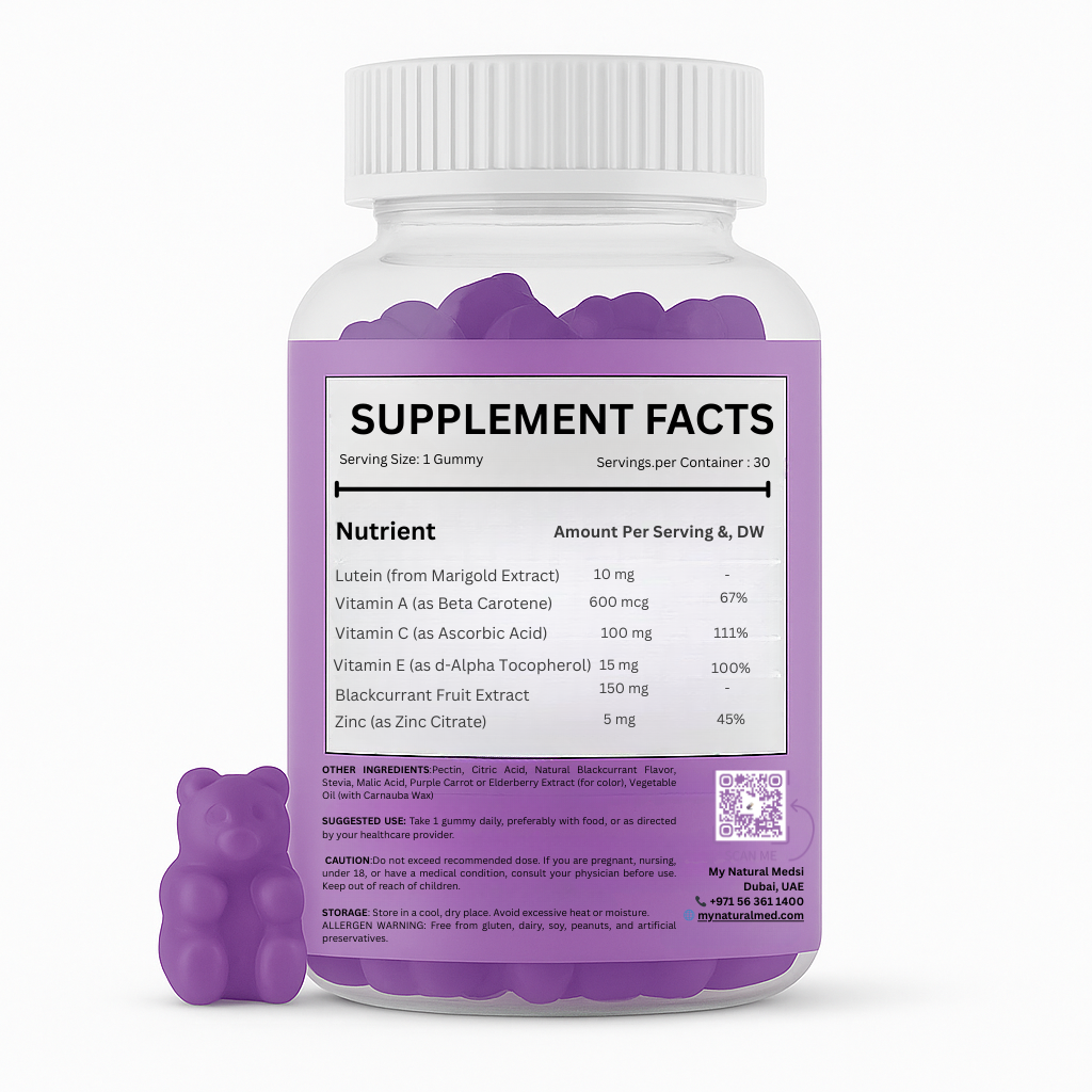 Hyaluronic Acid Whole Food Gummies – Black Currant