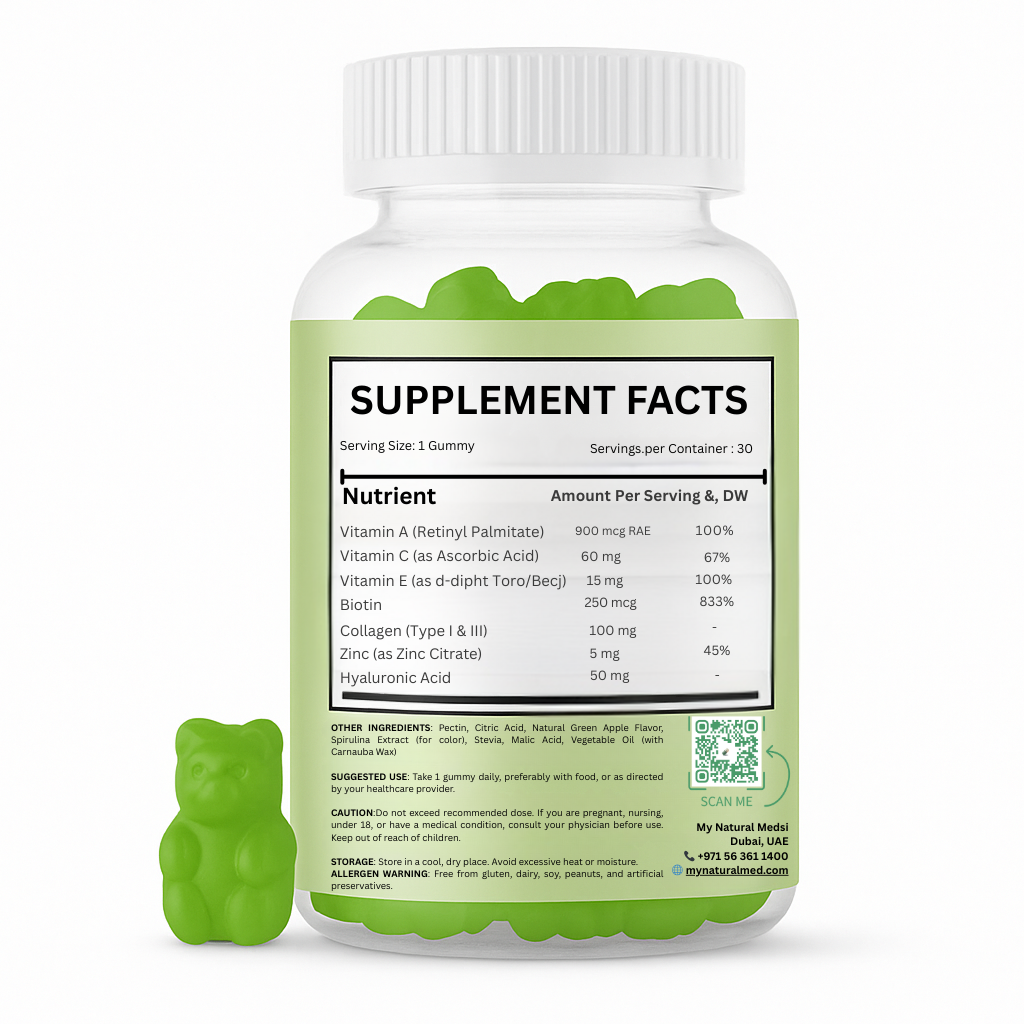 Retinol Whole Food Gummies – Green Apple