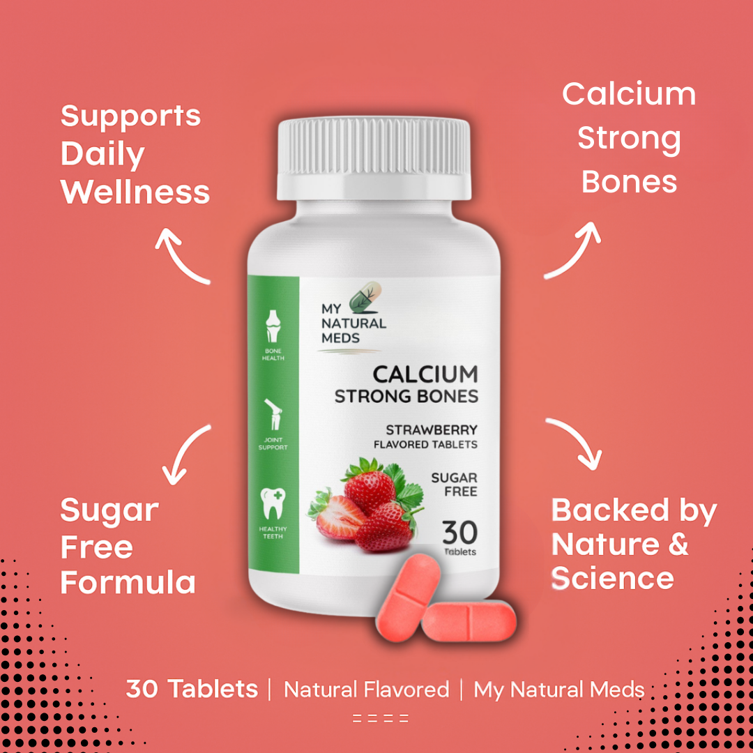 Calcium Tablets – Strawberry  