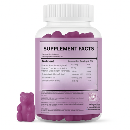 Ceramides Whole Food Gummies – Passion Fruit