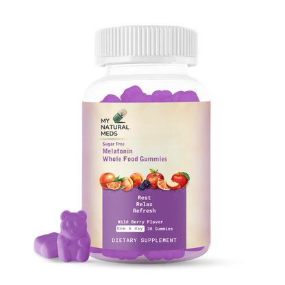 Melatonin Whole Food Gummies – Wild Berry