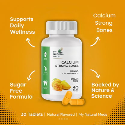 Calcium Tablets – Mango Flavor 