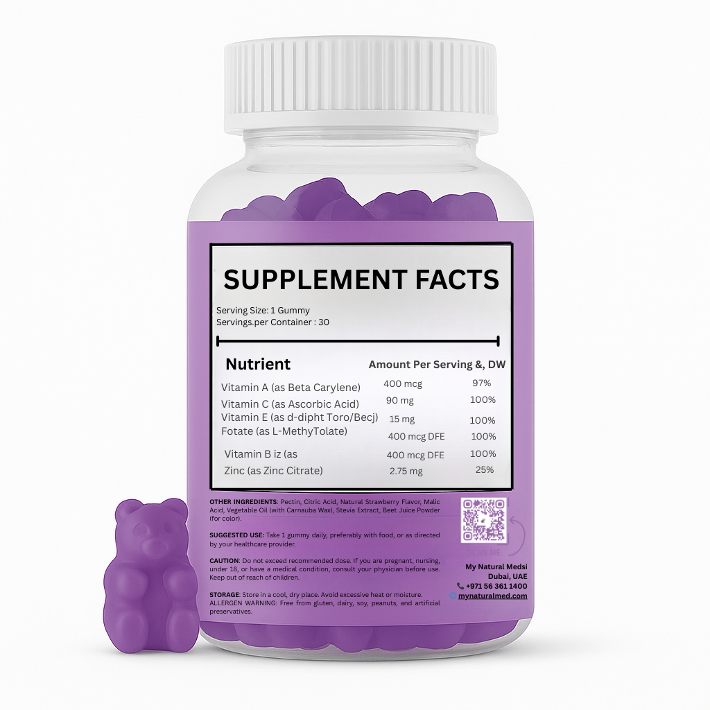 Melatonin Whole Food Gummies – Wild Berry