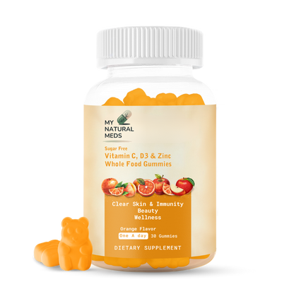 Vitamin C Whole Food Gummies – Orange