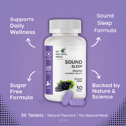 Sleep Support Tablets – Grape