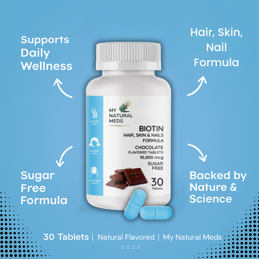 Biotin Tablets – Chocolate Flavor 