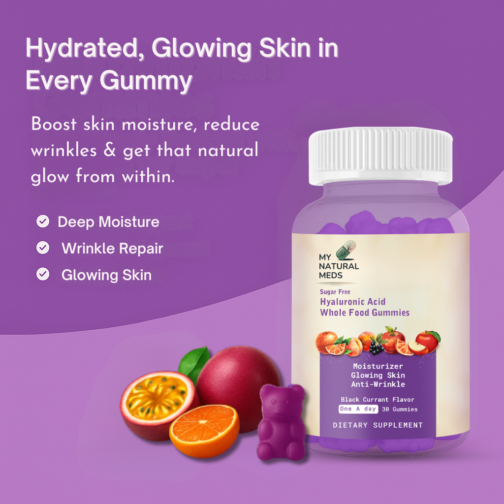 Hyaluronic Acid Whole Food Gummies – Black Currant