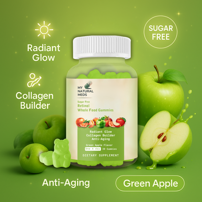 Retinol Whole Food Gummies – Green Apple