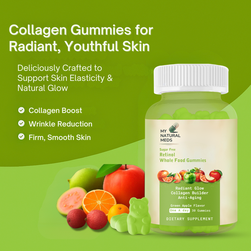 Retinol Whole Food Gummies – Green Apple