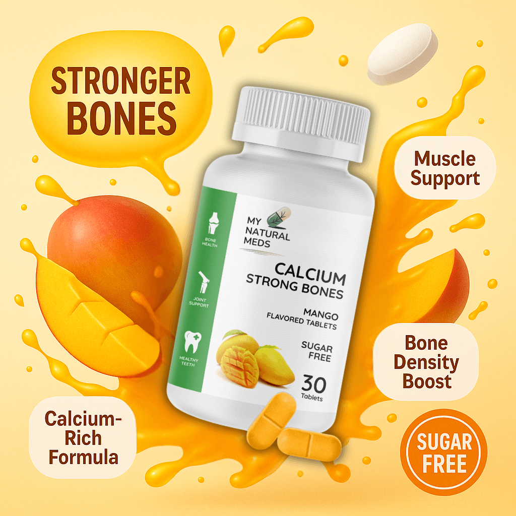 Calcium Tablets – Mango Flavor 
