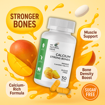 Calcium Tablets – Mango Flavor 