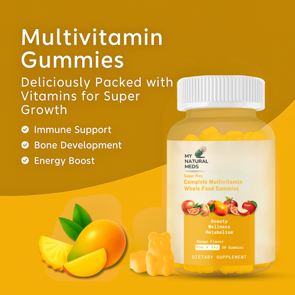 Complete Multivitamin Whole Food Gummies – Mango