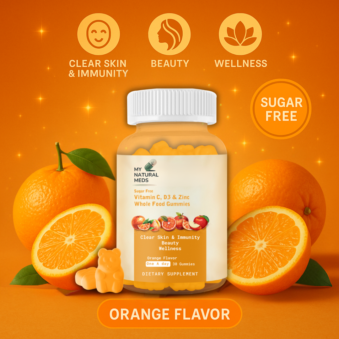 Vitamin C Whole Food Gummies – Orange