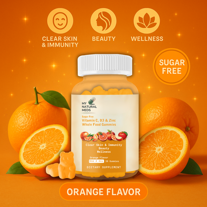 Vitamin C Whole Food Gummies – Orange