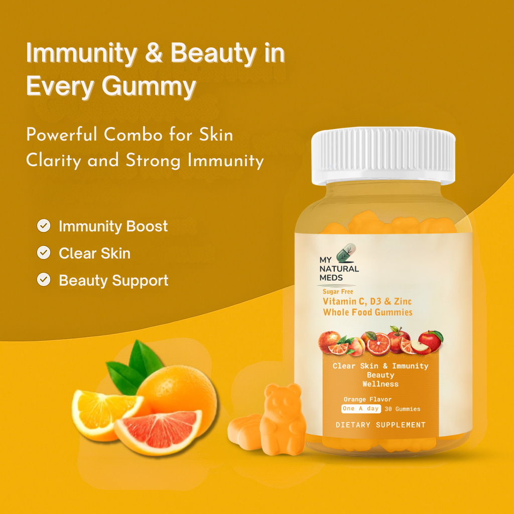 Vitamin C Whole Food Gummies – Orange
