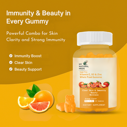 Vitamin C Whole Food Gummies – Orange
