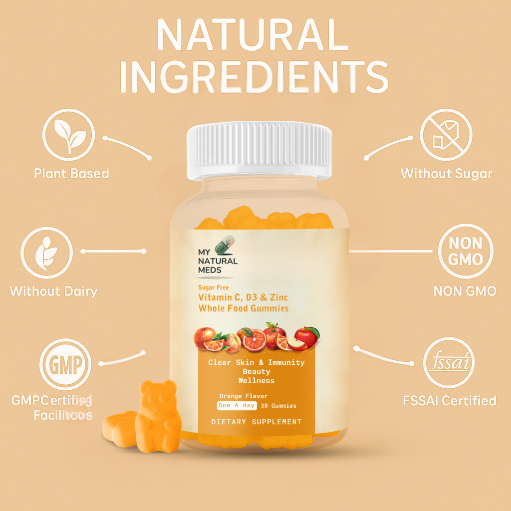Vitamin C Whole Food Gummies – Orange