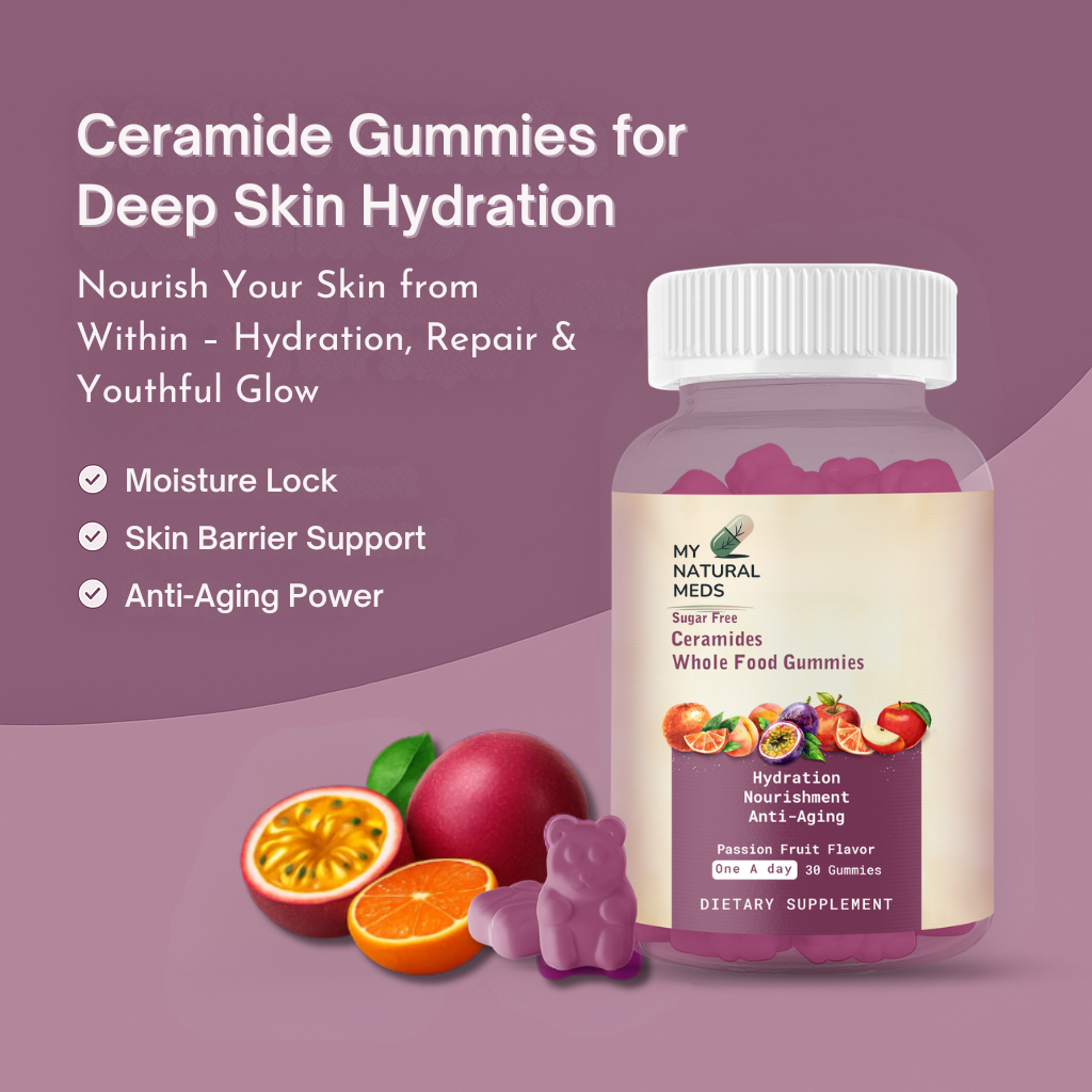 Ceramides Whole Food Gummies – Passion Fruit
