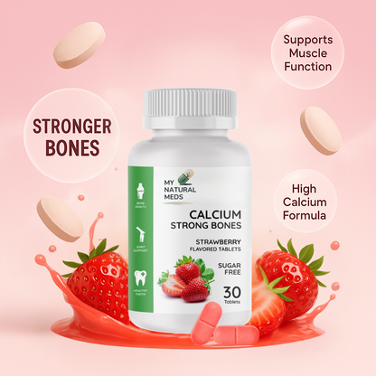 Calcium Tablets – Strawberry  