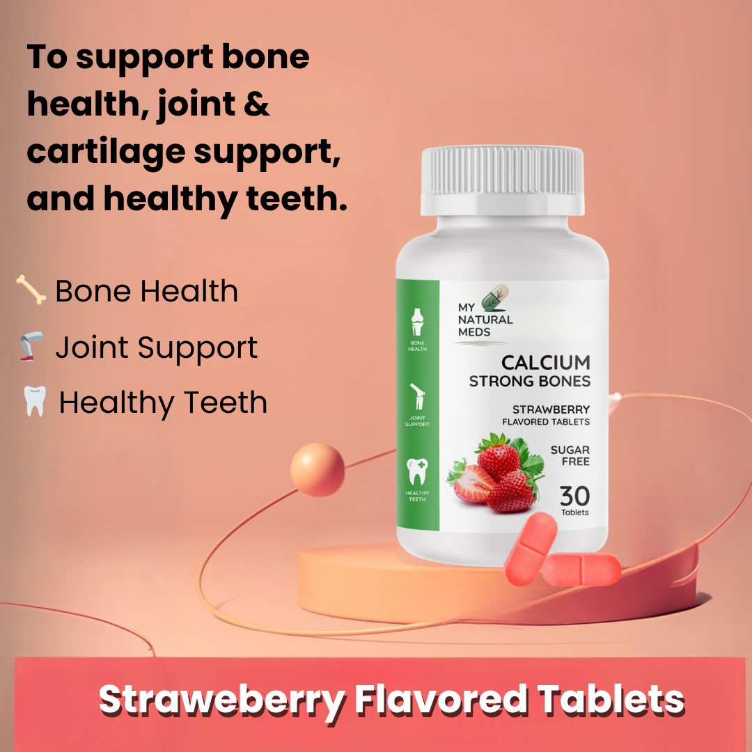 Calcium Tablets – Strawberry  