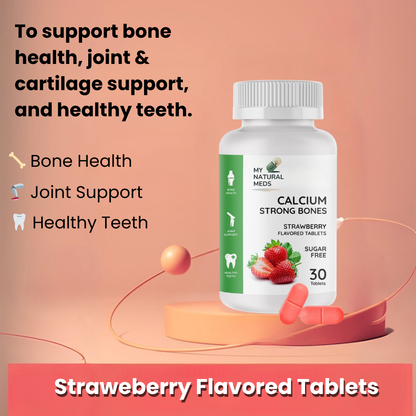 Calcium Tablets – Strawberry  