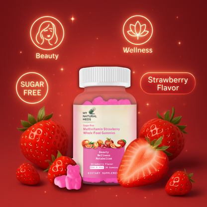 Multivitamin Whole Food Gummies – Strawberry