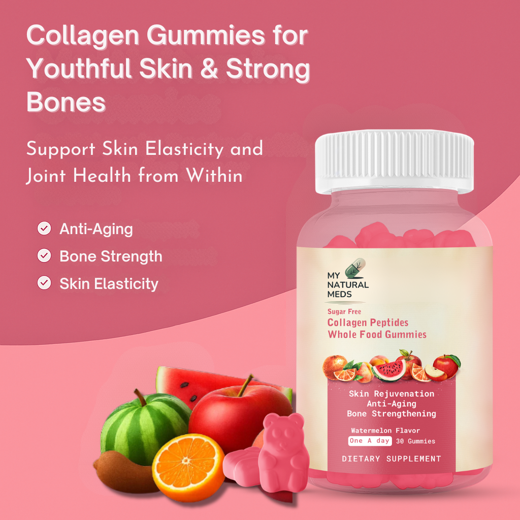 Collagen Peptides Whole Food Gummies – Watermelon