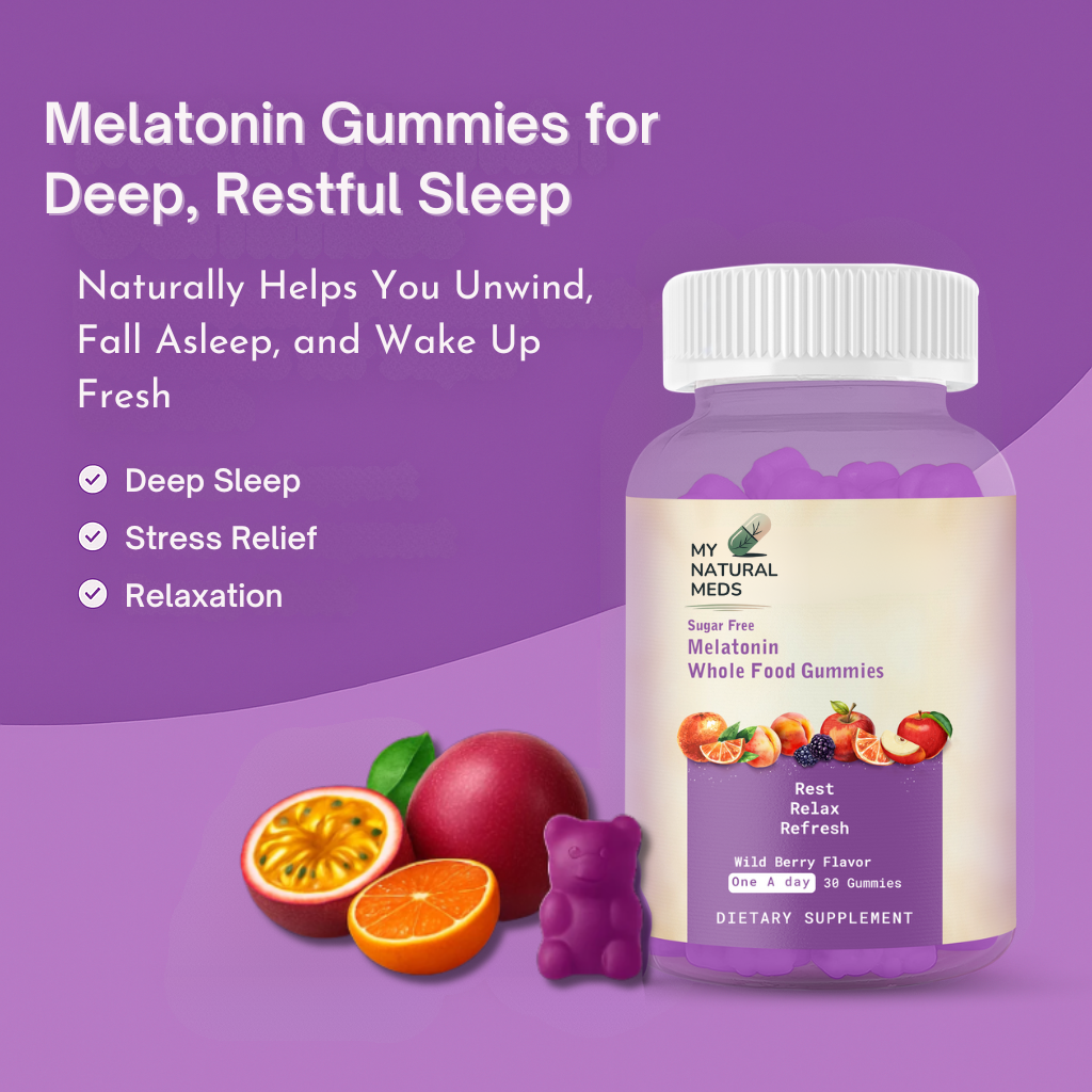 Melatonin Whole Food Gummies – Wild Berry
