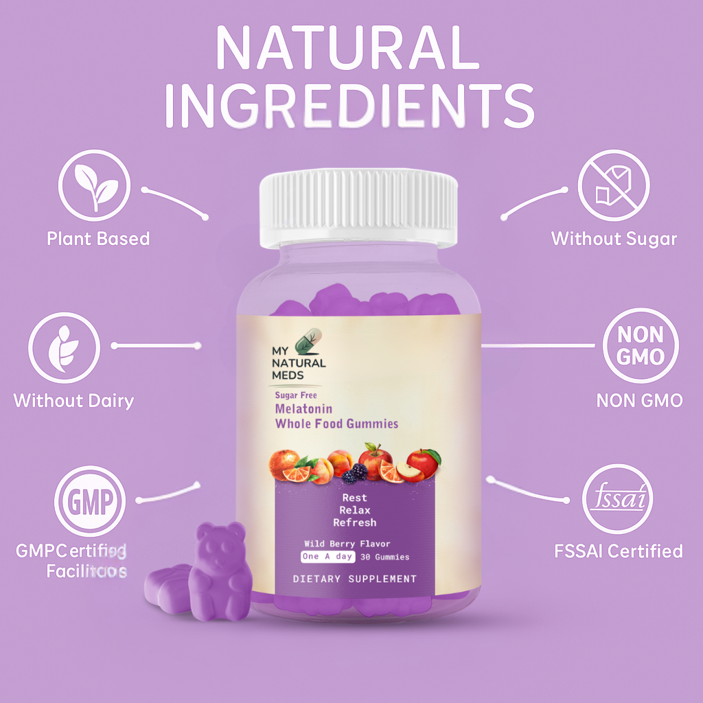 Melatonin Whole Food Gummies – Wild Berry