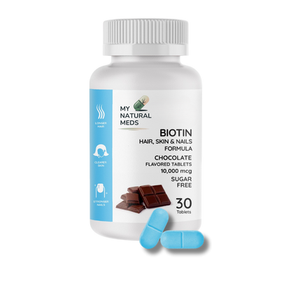 Biotin Tablets – Chocolate Flavor 